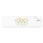 I love Earth! Bumper Stickers