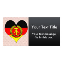 I Love East Germany Picture Card