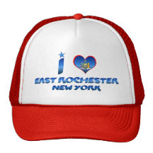 I love East Rochester, New York Hat