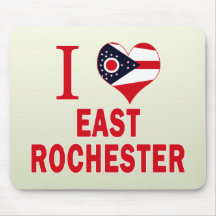 I love East Rochester, Ohio Mousepad