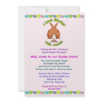 I Love Easter This Much Invitations