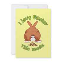 I Love Easter This Much Party Invites