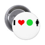 I love easy women pin