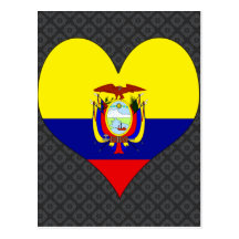 I Love Ecuador Postcards