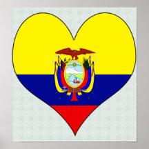 I Love Ecuador Posters