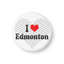 I Love Edmonton, Canada. I Love Edmonton, Canada Refrigerator Magnets