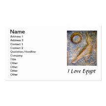 I Love Egypt - Horus Business Cards