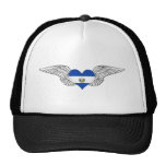 I Love El Salvador -wings Trucker Hats