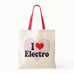 I Love Electro Tote Bag