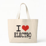 I love electro canvas bags