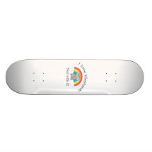 I love elephants deal with it! skateboard deck