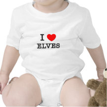 I love Elves Tshirts
