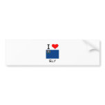 I Love Ely Nevada Bumper Sticker