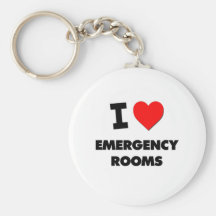 I love Emergency Rooms Keychain