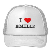 I Love Emilie Mesh Hat