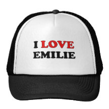 I Love Emilie Mesh Hats