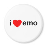 I Love Emo magnets