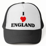 I Love England hats