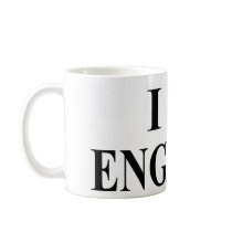 I Love England Mug