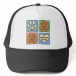 I Love English Cocker Spaniels Trucker Hat