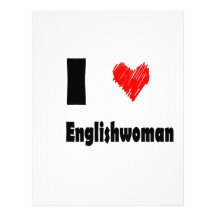 I love englishwoman custom letterhead