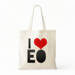 I Love EO Canvas Bags