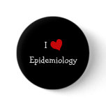 I Love Epidemiology buttons
