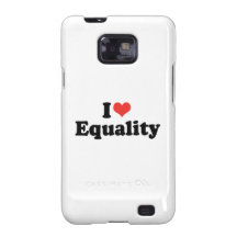 I LOVE EQUALITY - .png Samsung Galaxy S2 Cover