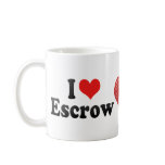 I Love Escrow mugs