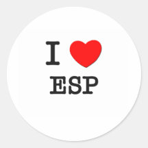 I love Esp Sticker