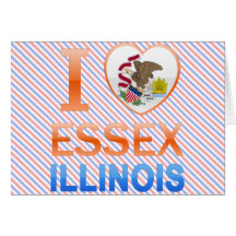 I Love Essex, IL Greeting Card