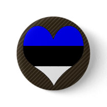 I Love Estonia Buttons