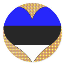 I Love Estonia Stickers
