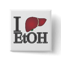I Love Ethanol Pins