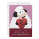 I Love Ewe Be Mine | Valentine's Party Invitation