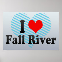 I Love Fall River, United States Poster