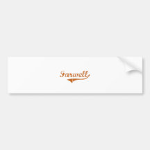 I Love Farwell Texas Bumper Stickers
