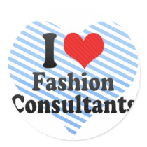 I Love Fashion Consultants Stickers
