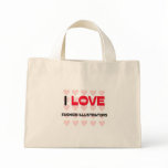 I LOVE FASHION ILLUSTRATORS bags