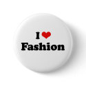 I Love Fashion Tshirt buttons