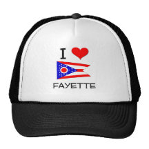I Love Fayette Ohio Hats
