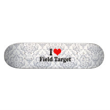 I love Field Target Skateboard Deck