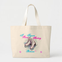 I love Figure Skating, Briana Tote Bags