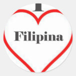 I Love Filipina.jpg Sticker