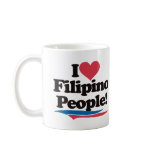 I Love Filipino People mugs