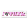 I LOVE FILTH Dub Dubstep Dirty Electro DJ Women's Bumper Stickers