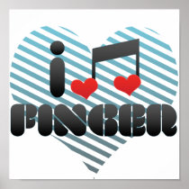 I Love Finger Print