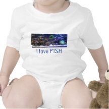 , I love FISH Rompers