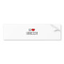 I Love Fishing Bumper Sticker
