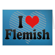 I Love Flemish Cards